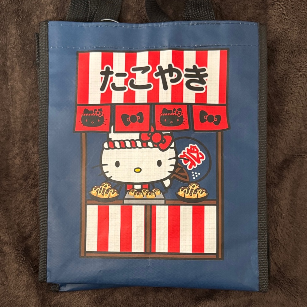 Hello Kitty Blue Tote Bag
